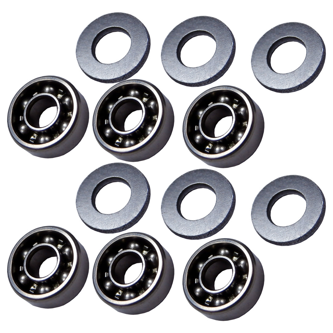 FPS Airsoft Open Steel Bearings Bushings 8mm A&K Minimi M-60 MK43 