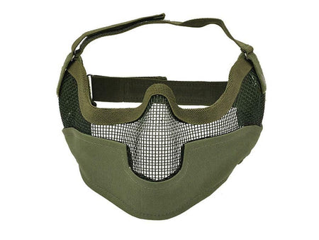 Airsoft Mesh Mask V2 Green