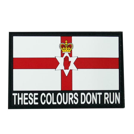 Cobra Airsoft Rubber Country Patch These Colours Don't Run