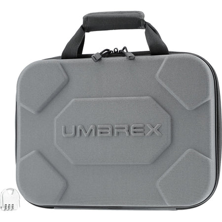 Umarex Molded Pistol Carry Case Padded For T4E Revolver Tablets Etc Grey