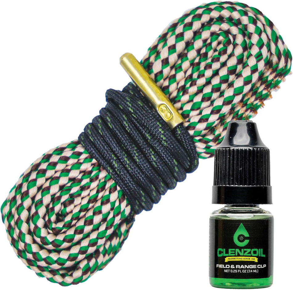 Clenzoil Cobra Bore Cleaning Rope Snake Rifle Pistol .30 / 7.62