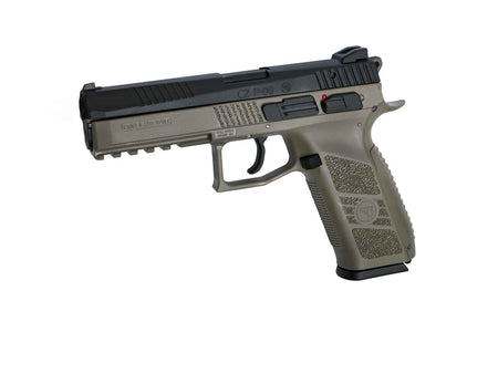 ASG CZ P-09 Airsoft Pistol GBB With Case Black / FDE