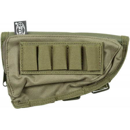 MFH Airsoft Rifle Cheek Pad Pouch Green OD