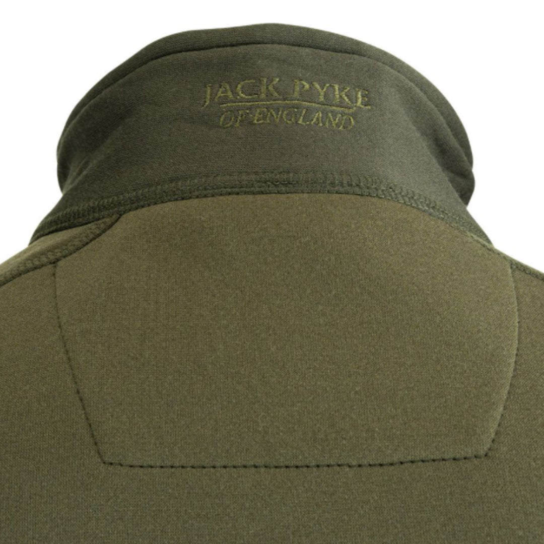 Jack Pyke Ashcombe Technical Fleece Jacket Green 