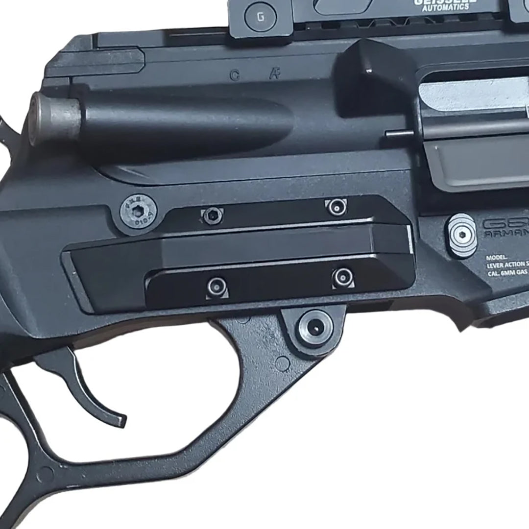 BBA Airsoft G&G LevAR Magazine Release Blanking Plate Black