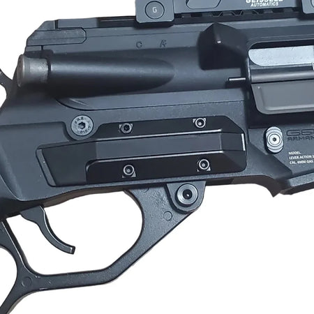 BBA Airsoft G&G LevAR Magazine Release Blanking Plate Black