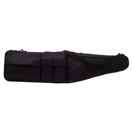 MFH Military Style Sniper Rifle Carry Case Padded Black