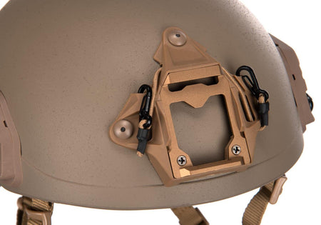 FMA SF Super High Cut Airsoft Helmet Replica Dark Earth M/L 53/57cm