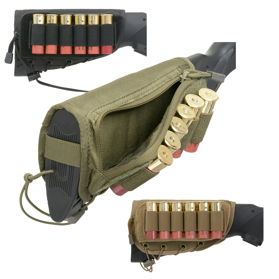 Fields Rifle Shotgun Stock Pouch Pack