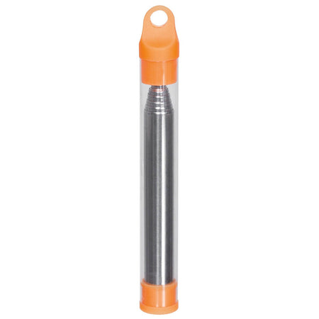 MFH Telescopic Fire Starter Blow Pipe Stainless Steel