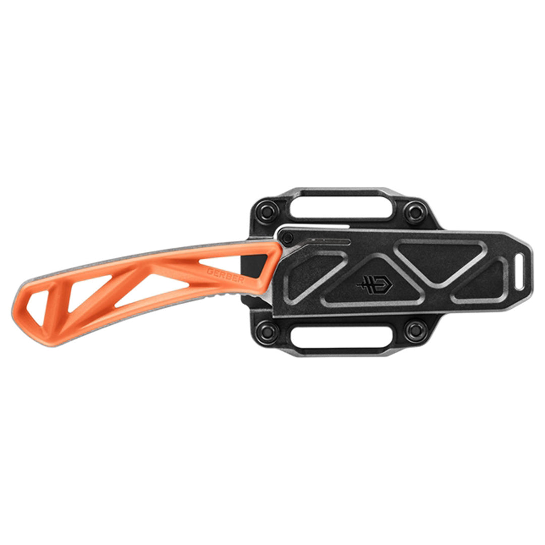 Gerber Exo-Mod Drop Point Fixed Blade Knife Orange Handle