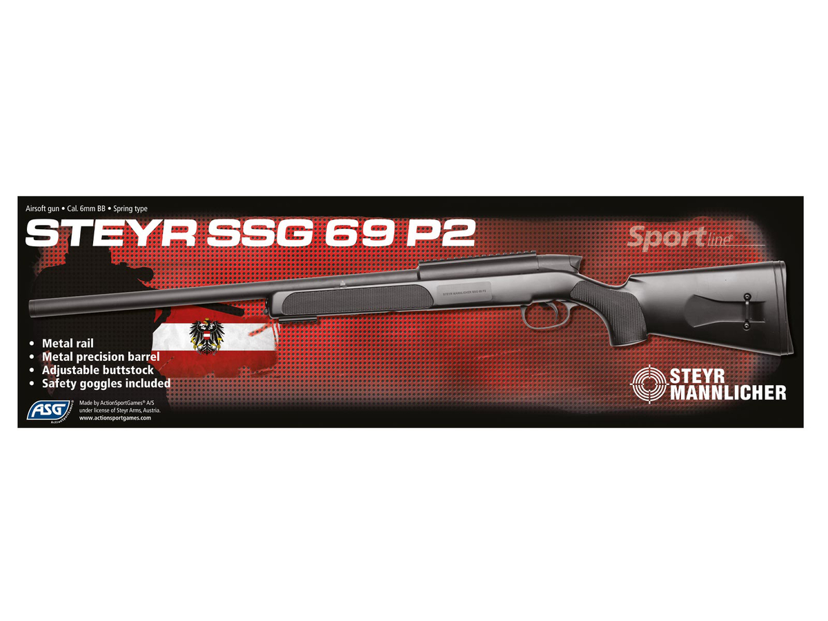 Steyr SSG 69 P2 Airsoft Sniper Rifle