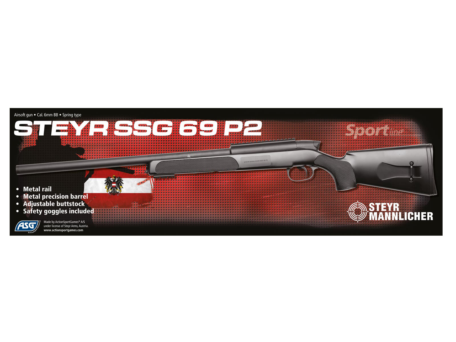 Steyr SSG 69 P2 Airsoft Sniper Rifle