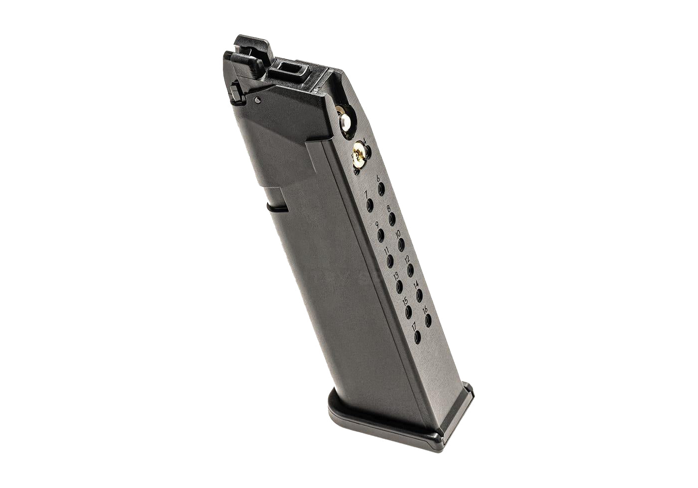 Krytac SilencerCo Maxim 9 Magazine Green Gas 24rds Black