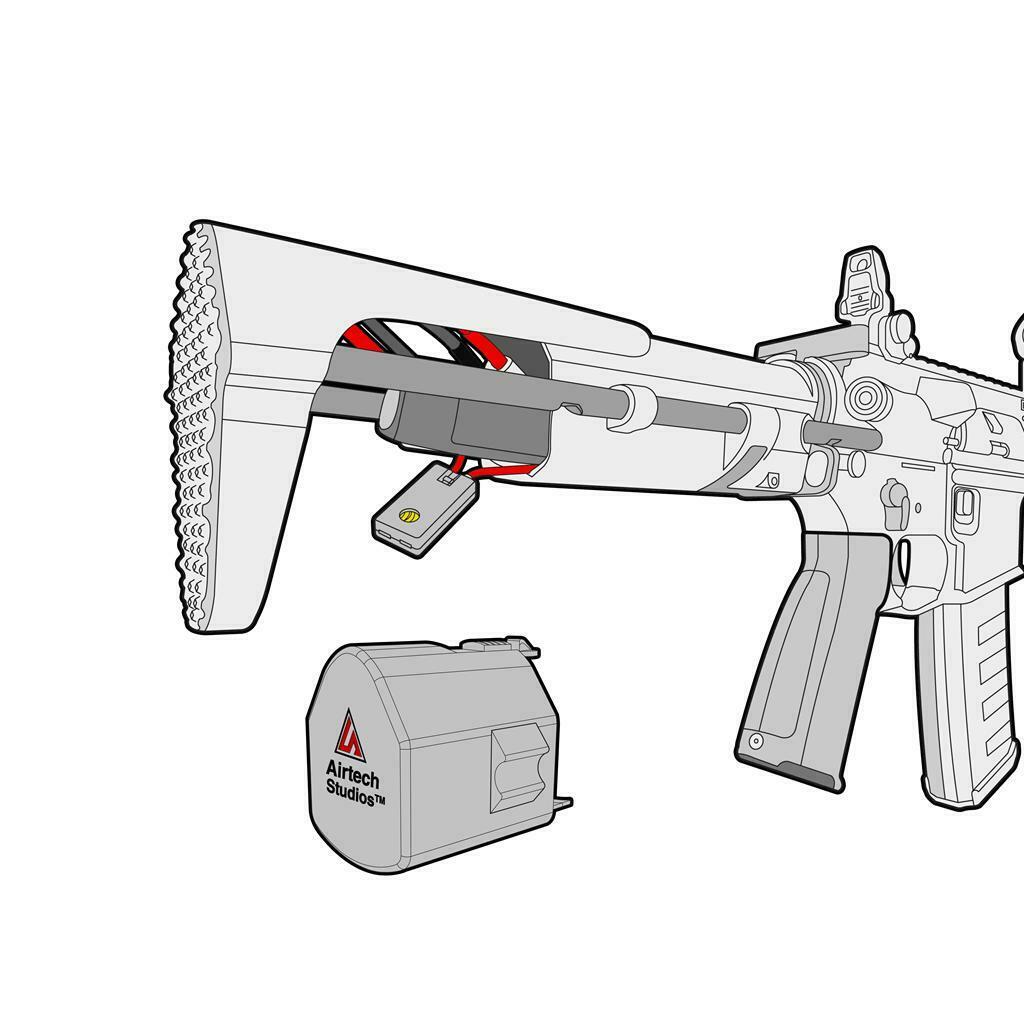 AirTech KWA Ronin TK45 PDW Tanker Battery Extension