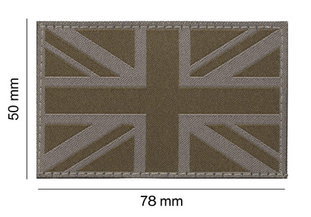 Clawgear UK Great Britain Union Jack Moral Flag Patch RAL7013