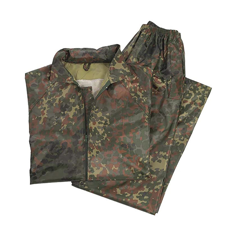 Mil-Tec All Wet Weather Wet Suit Flecktarn Camo