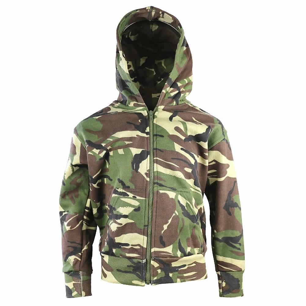 Kombat Kids Army Hoodie DPM Camo 
