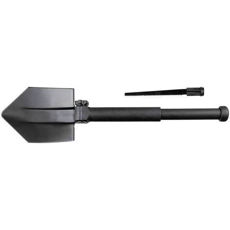 MFH 2 In 1 Folding Steel Shovel and Saw with Telescopic Handle