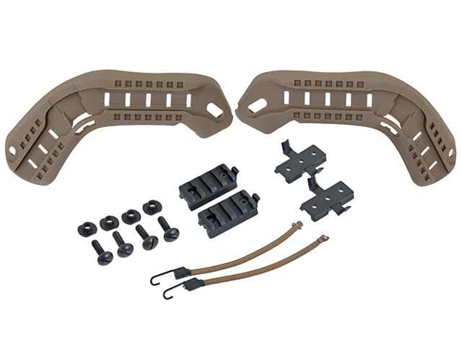 FMA ARC Type Rail Set for MICH 2000 Helmets 