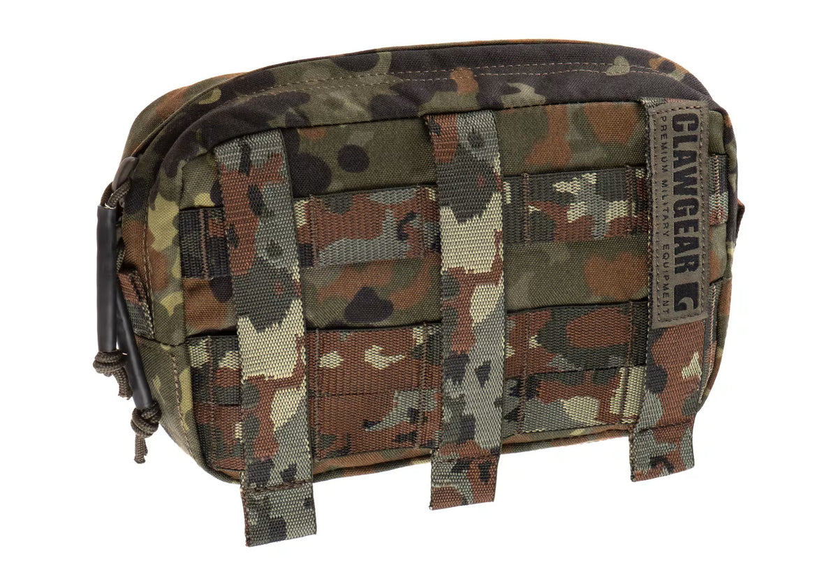 Claw Gear Utility Pouch Medium Zipper Molle Horizontal 