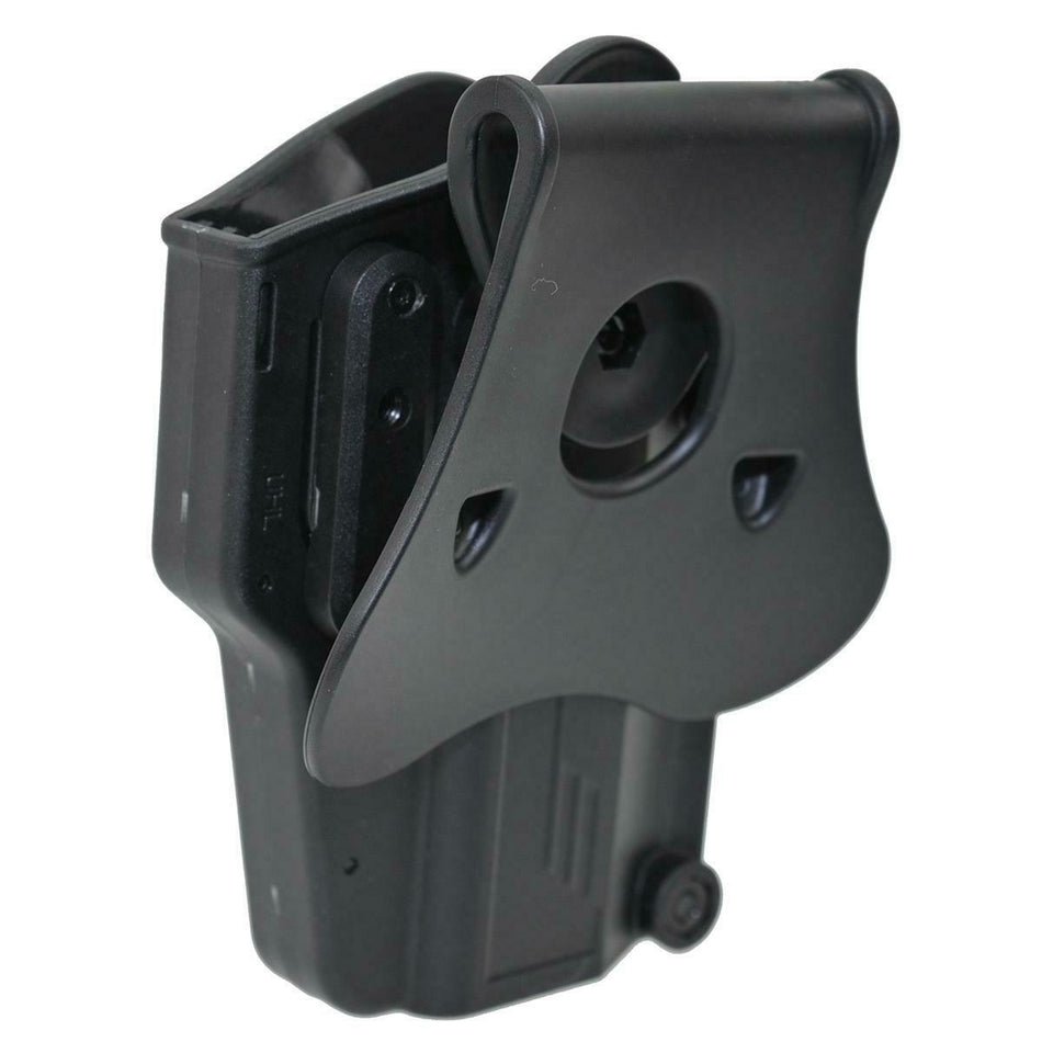 Amomax Per-Fit Universal Holster Black Left Handed 