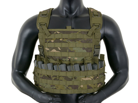 8 Fields Rifleman Molle Chest Rig Harness Vest Multi Tropic