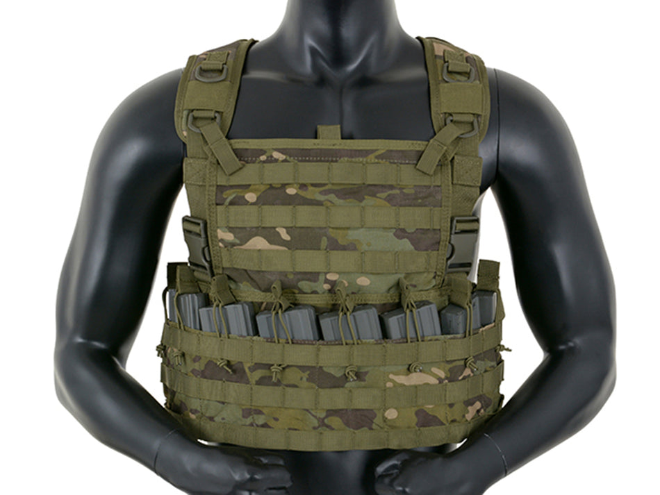 8 Fields Rifleman Molle Chest Rig Harness Vest Multi Tropic