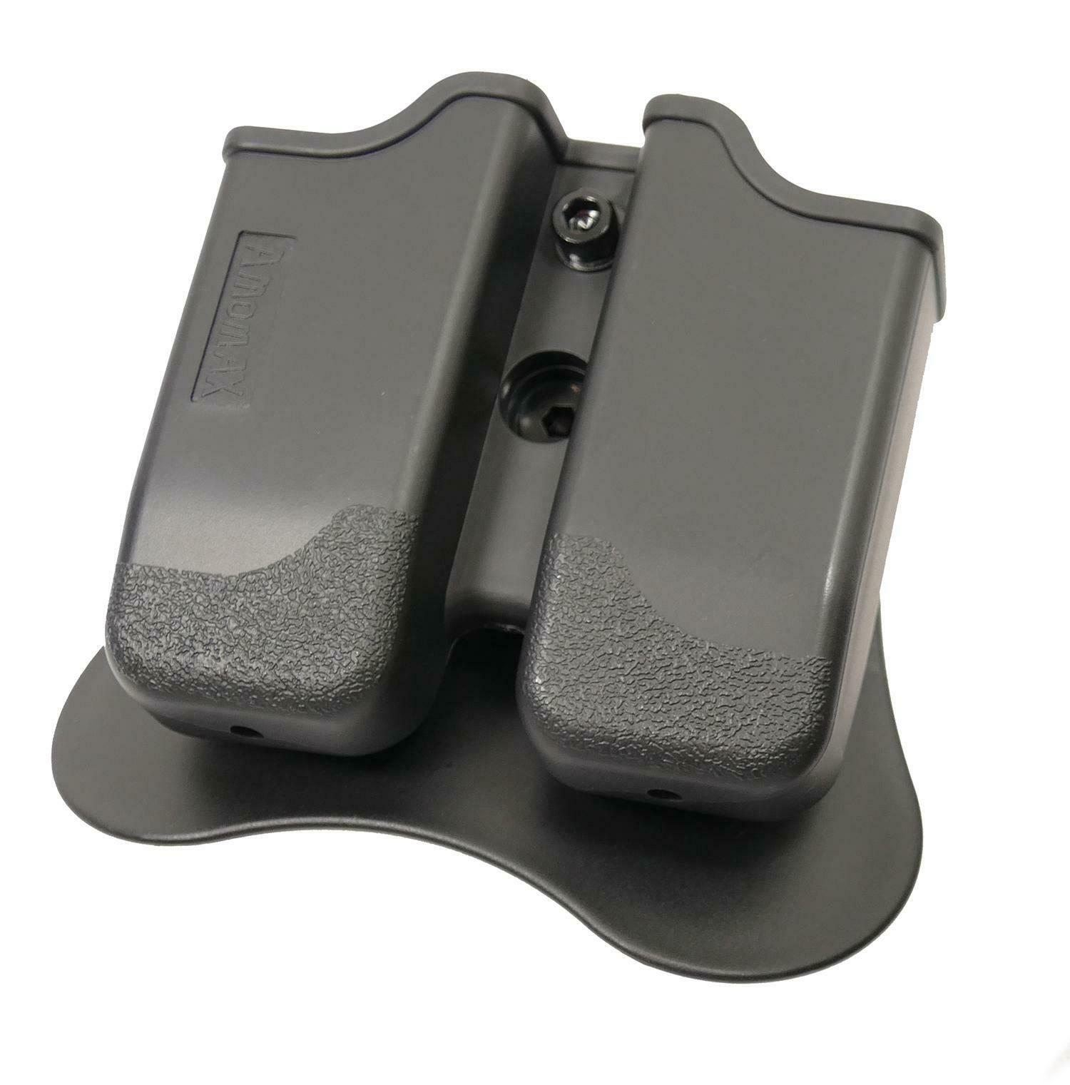 Amomax Poly Double Pistol Magazine Pouch G17/18/19 