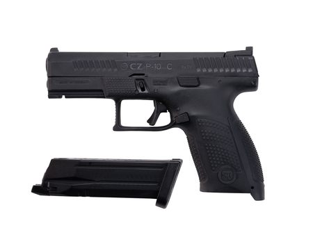 ASG CZ P-10C Airsoft Pistol Full Polymer Version GBB Black