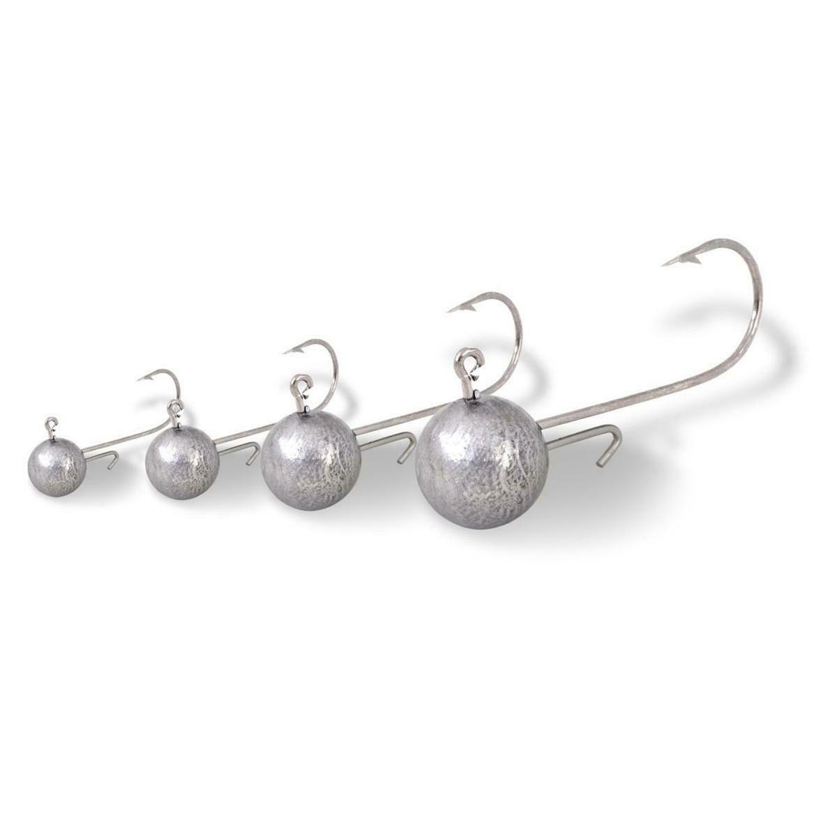 Zebco 3/0 Jig Head Pack Mixed Weights for Predator Fishing