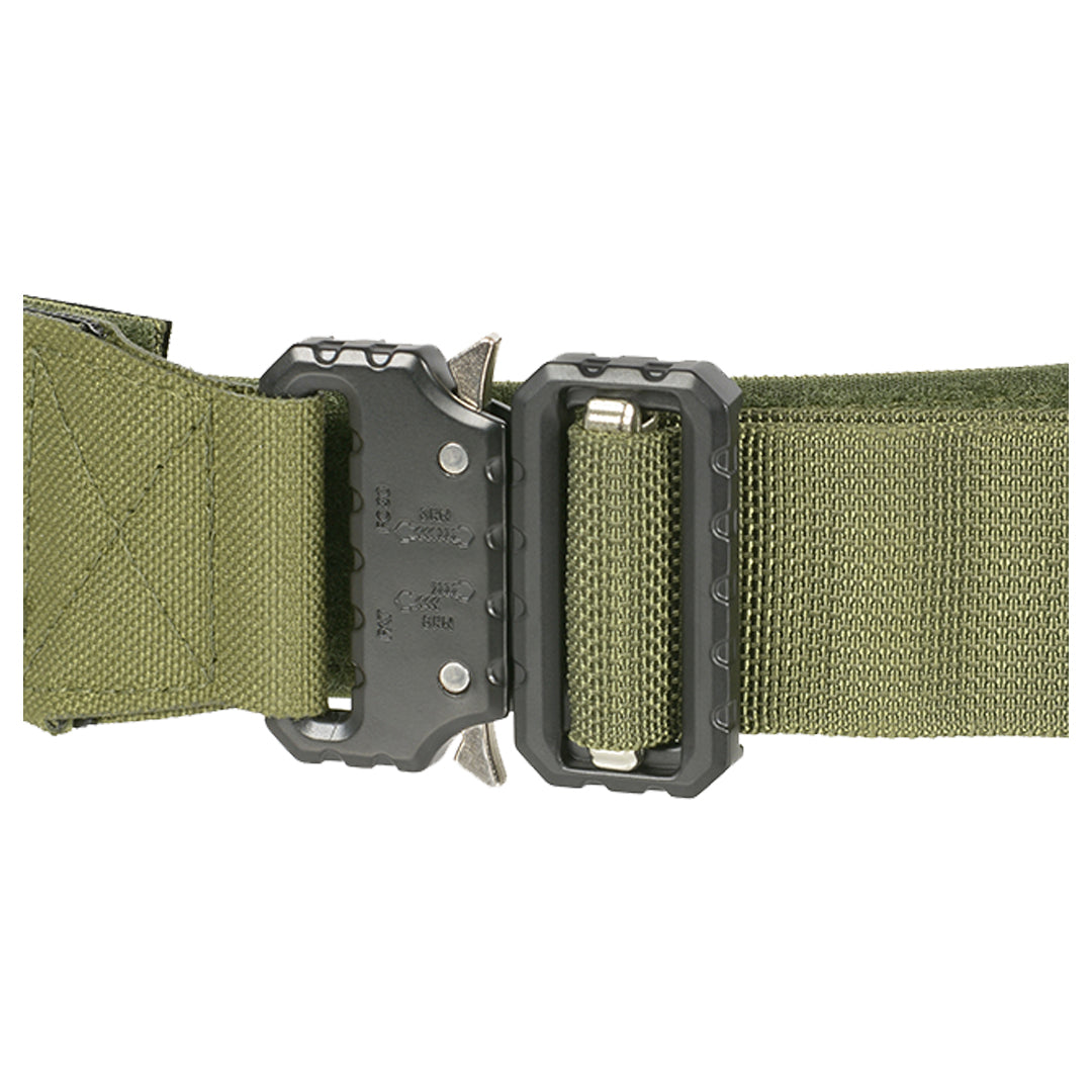 8 Fields Laser Cut Molle Tactical Duty Range Belt QR OD Green