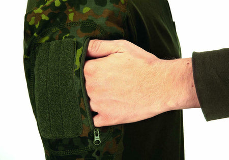 Invader Gear Short Sleeved UBACS Combat Shirt Flecktarn