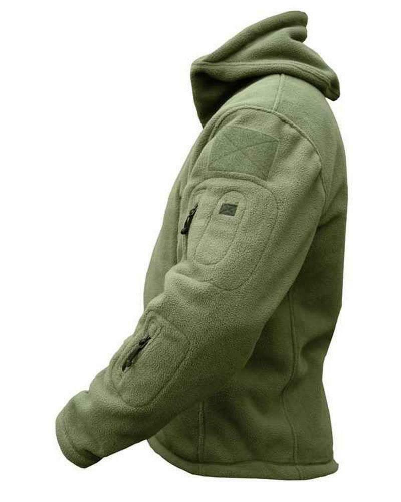 Kombat Recon Hoodie Fleece Green