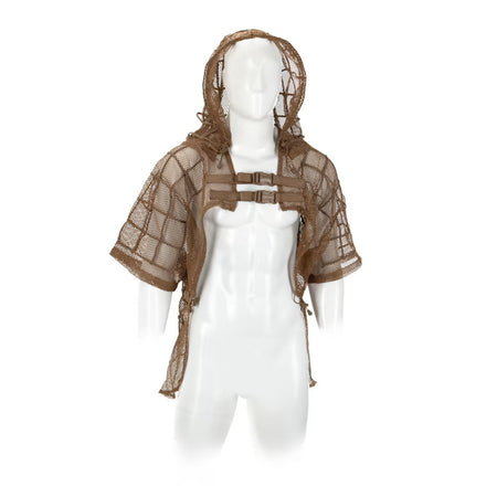 Invader Gear Sniper Base Mesh Concealment Ghillie Vest