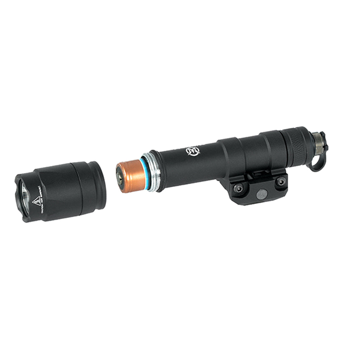 Wadsn Tactical Flashlight Torch V600 340 Lumen Black