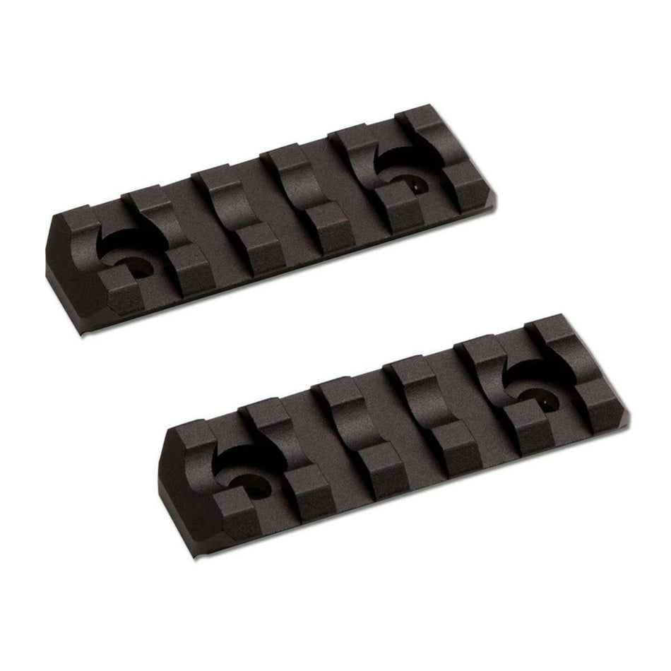 ASG M-Lok Rail Set Short 5 Slot 2pcs Set Black 60mm 