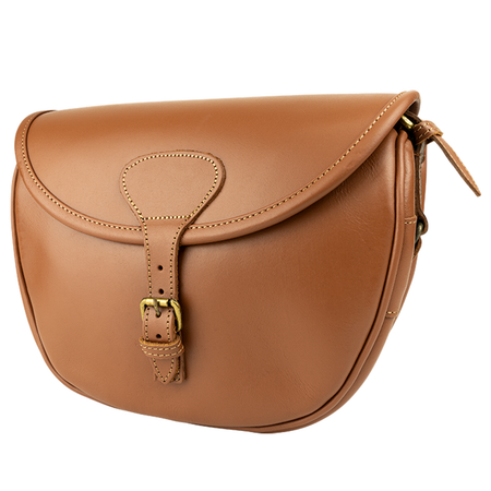 Jack Pyke Leather Cartridge Bag Tan 100 