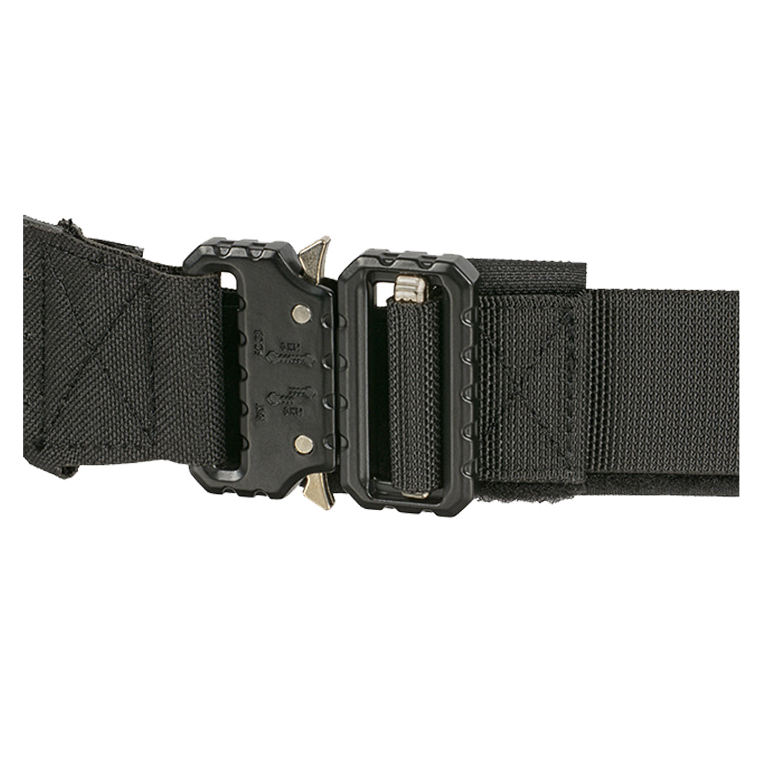 8 Fields Laser Cut Molle Tactical Duty Range Belt QR Black