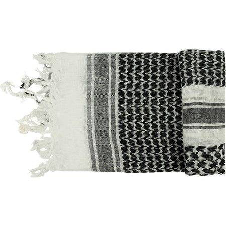 Web-Tex Shemagh White & Black