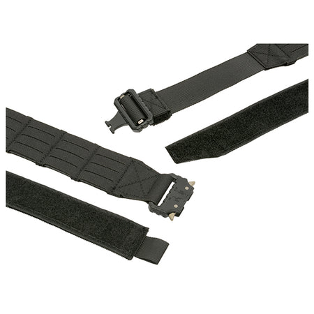 8 Fields Laser Cut Molle Tactical Duty Range Belt QR Black