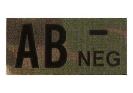 Claw Gear IR Blood Group Patch Multicam 