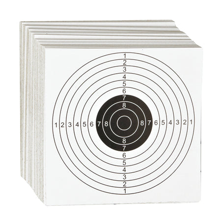 ASG Range Paper Card Targets x 100 14X14cm
