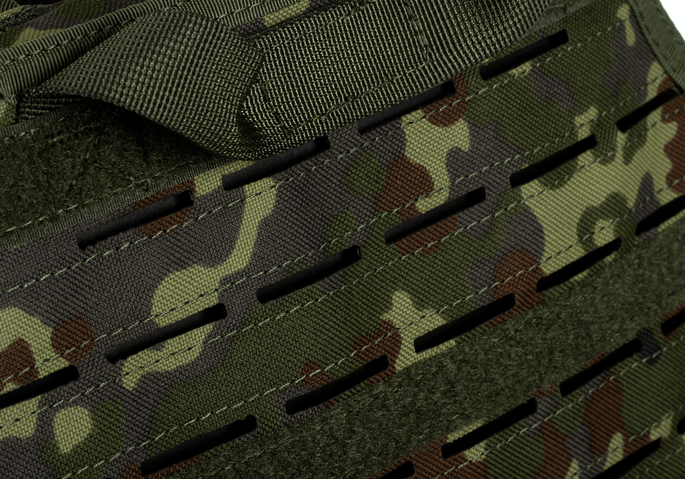 Invader Gear Reaper Plate Carrier Assault Vest Flecktarn Camo