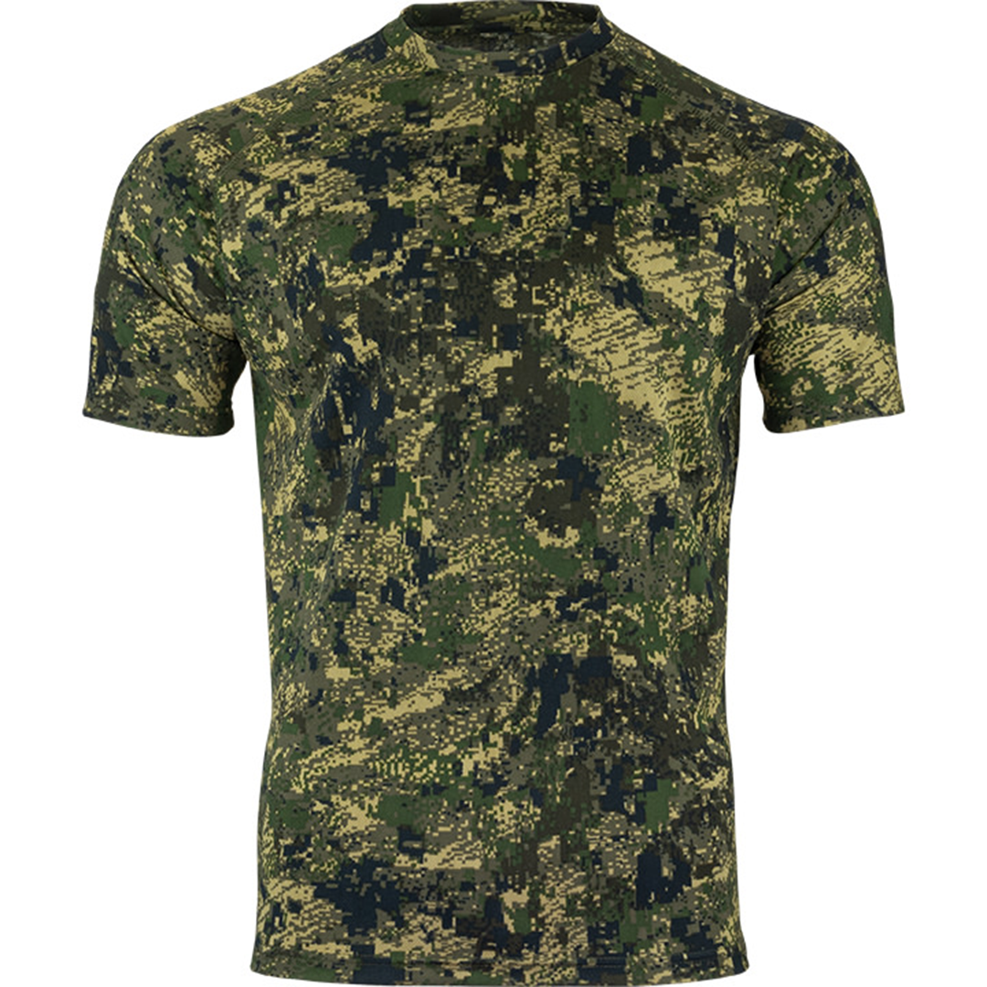 Jack Pyke Mens Quick Wick T-Shirt Digicam Camo