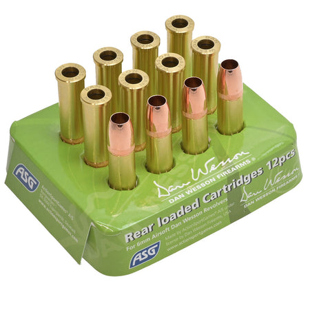 Dan Wesson Cartridges Rear Load CNC 12pcs 6mm bb