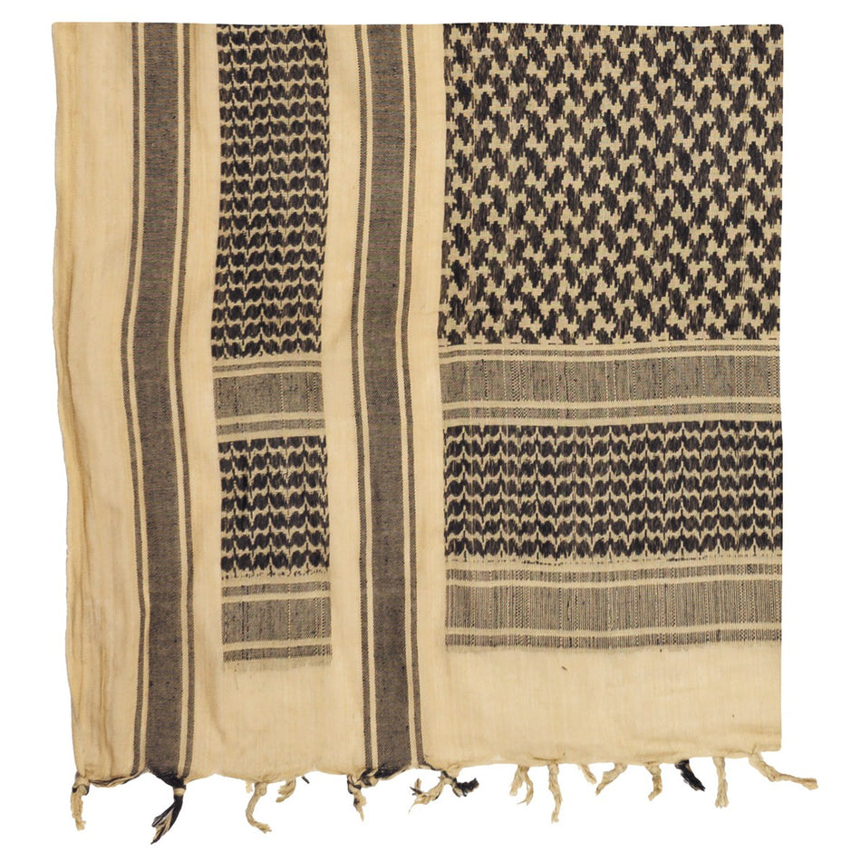MFH Shemagh Sand & Black 
