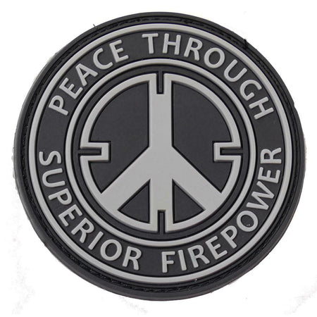 ACM Peace Through Superior Firepower PVC Patch