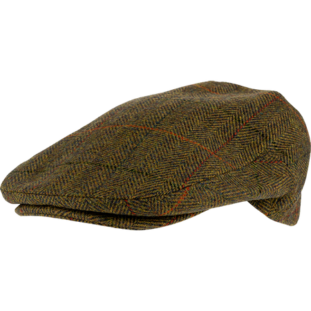 Jack Pyke Wool Blend Flat Cap Brown 