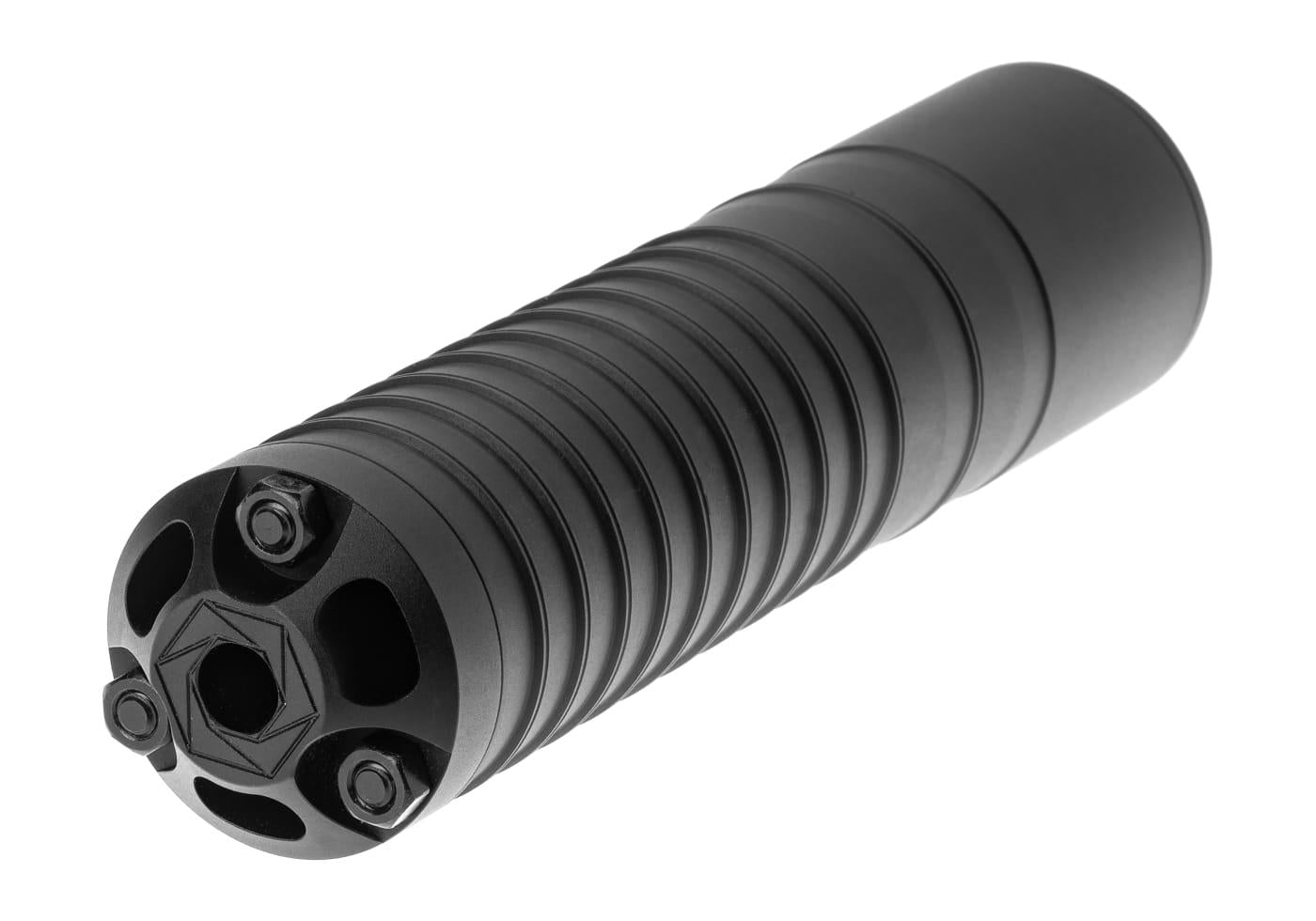 5KU DTKP Airsoft Silencer Type-1 Black 24mm CW Thread